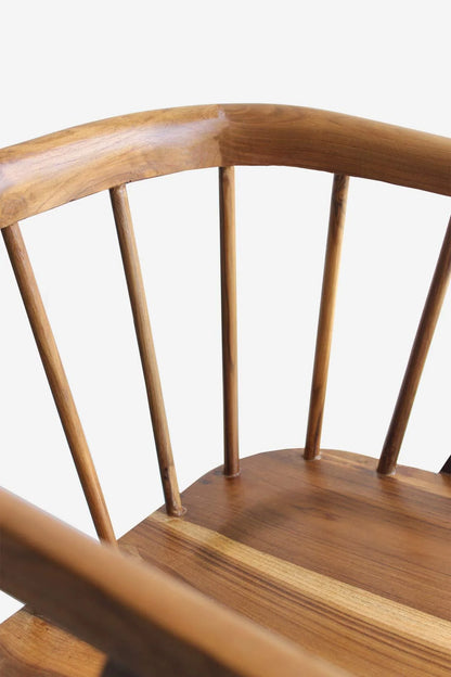 Reverie Accent Chair | Acacia Wood | Natural Finish