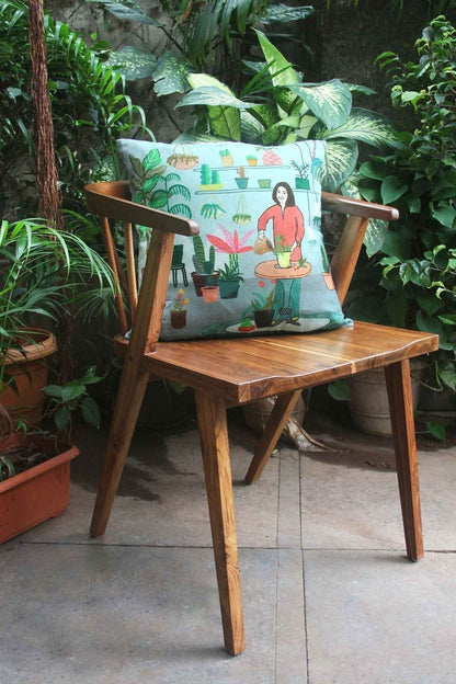Reverie Accent Chair | Acacia Wood | Natural Finish