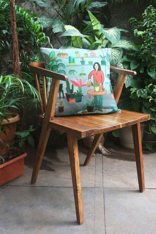 Reverie Accent Chair | Acacia Wood | Natural Finish