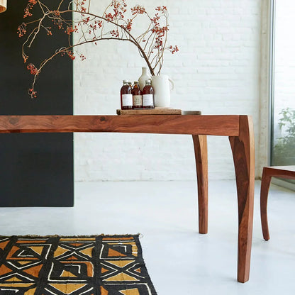 The Sequoia Round Dining Table | Sheesham Wood