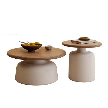 Set Of 2 The Terra Center Coffee Tables | Mango Wood