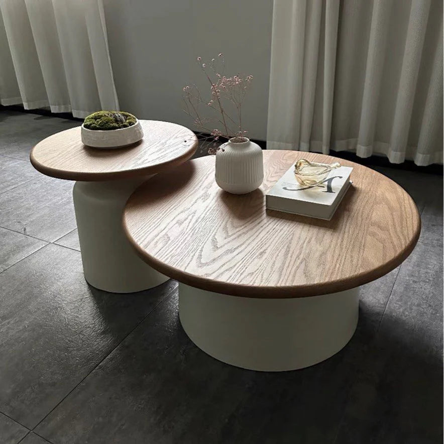 Set Of 2 The Terra Center Coffee Tables | Mango Wood