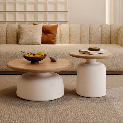 Set Of 2 The Terra Center Coffee Tables | Mango Wood