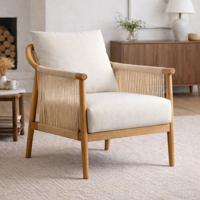 Emblem Arm Chair | Solid Wood