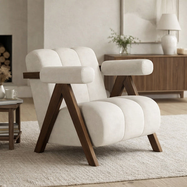 The Aphelion Accent chair | Premium Teak Wood