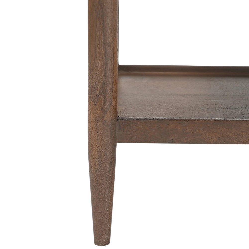 Chitra Nightstand Bed Side Table | Teak Wood