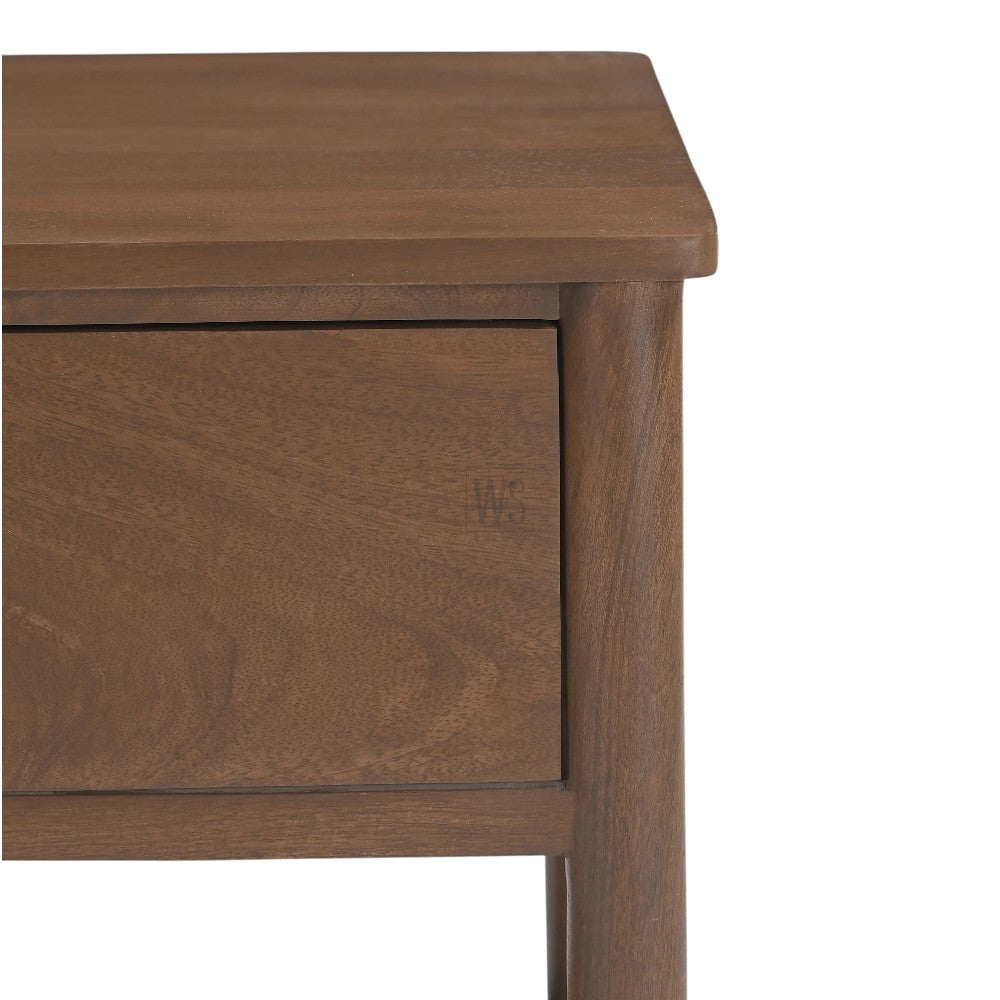 Chitra Nightstand Bed Side Table | Teak Wood
