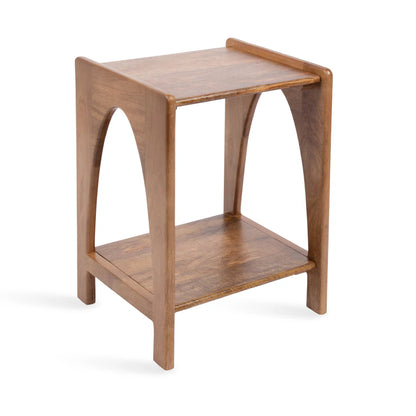 Bark Side & End Table | Solid Wood