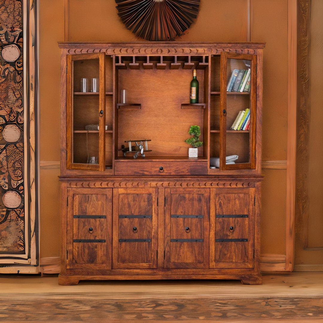 Countryside Bar cabinet | Acacia Wood | Honey