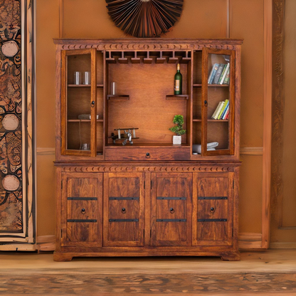 Countryside Bar cabinet | Acacia Wood | Honey