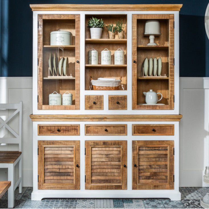The Aristotle Crockery Storage & Display Cabinet | Mango Wood