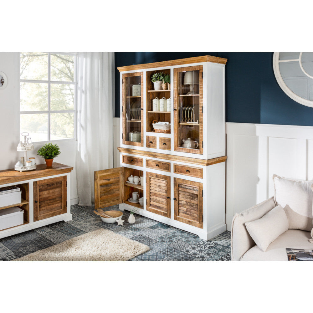 The Aristotle Crockery Storage & Display Cabinet | Mango Wood