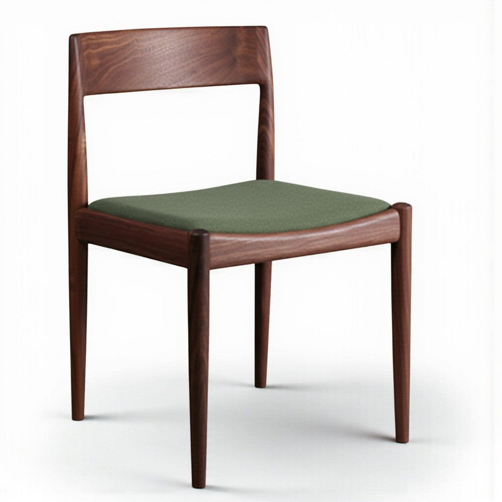 The Cadence Dining Chair | Walnut Wood