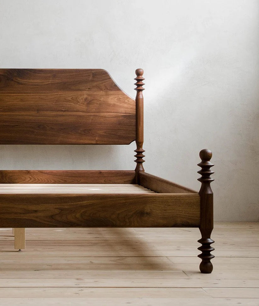The Pavilion Platform Bed | Sheesham Wood