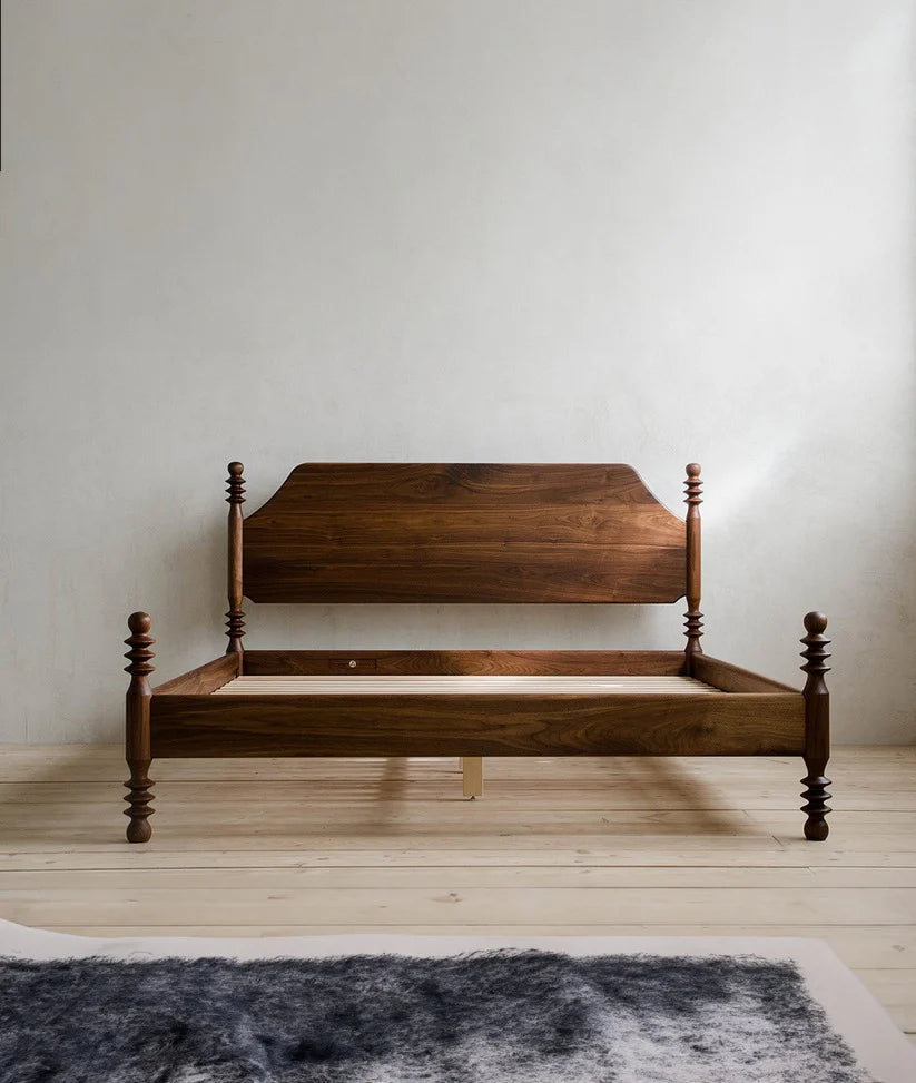 The Pavilion Platform Bed | Sheesham Wood