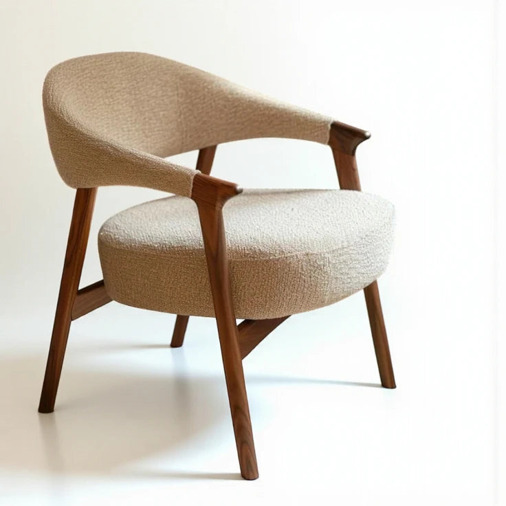 Ridh Accent Chair | Premium Teak Wood
