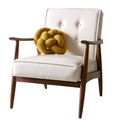 The Halcyon Mid-Century Modern Arm Chair | Acacia Wood