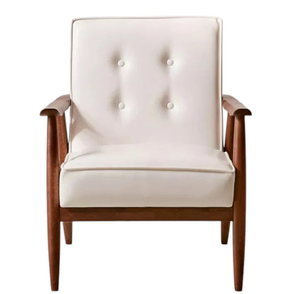 The Halcyon Mid-Century Modern Arm Chair | Acacia Wood