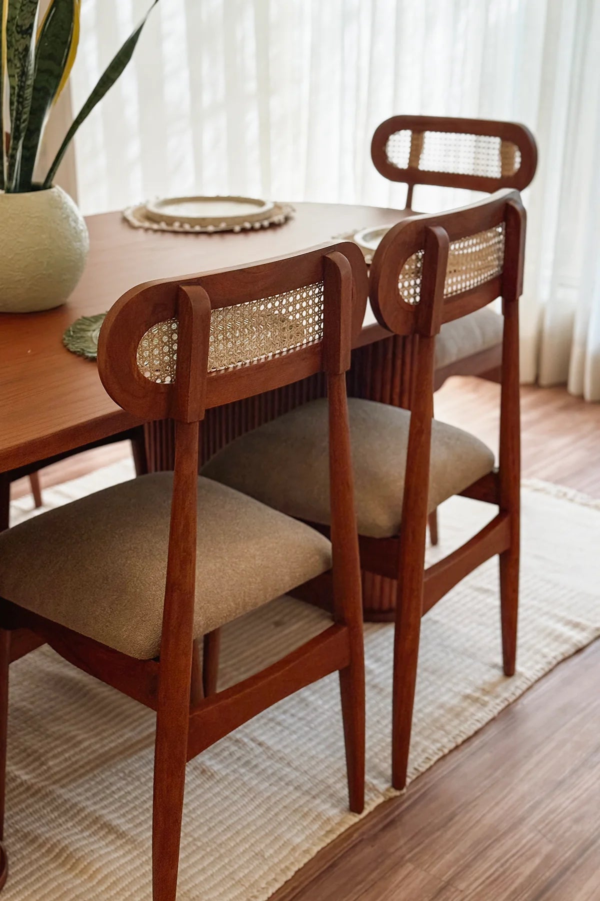 The Orch Dining Set | Teak Wood