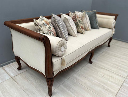 The Oxford Louis Premium Sofa Set | Teak Wood