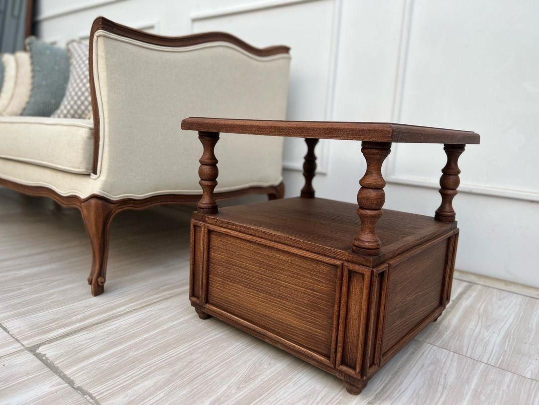 The Oxford Louis Premium Sofa Set | Teak Wood