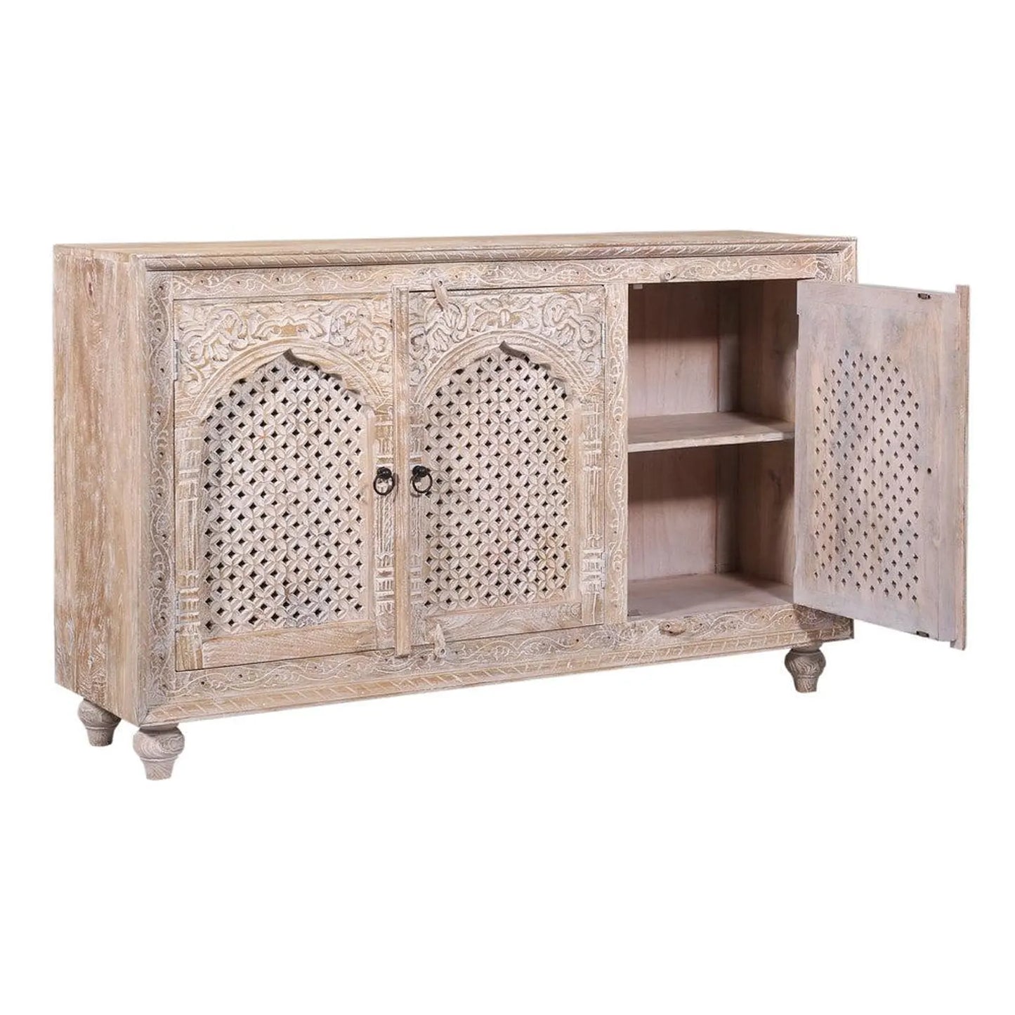The Jodhpur Vintage Rustic Sideboard Cabinet | Reclaimed Wood