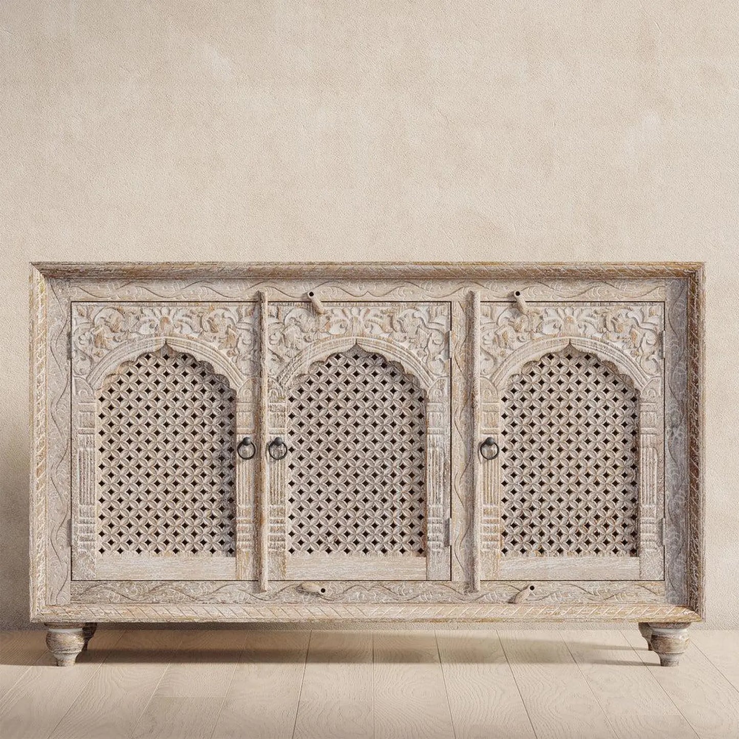 The Jodhpur Vintage Rustic Sideboard Cabinet | Reclaimed Wood