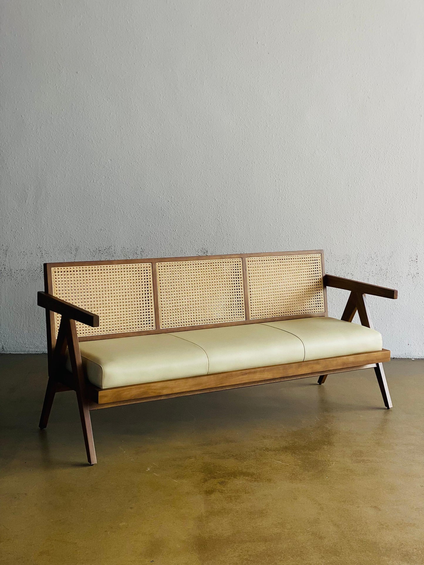 Zephyr 3 Seater Sofa | Premium Teak Wood