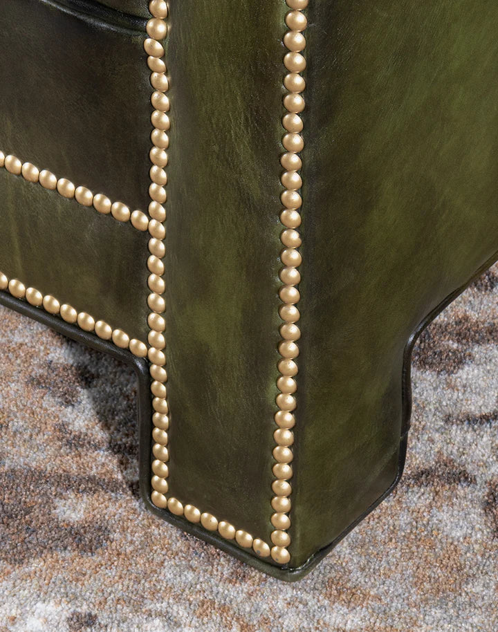 The Huntsman Chesterfield Three Seater Sofa | Green