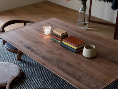 Tokyo Centre Coffee Table With 4 Seating | Premium Oak Wood | Walnut Finish