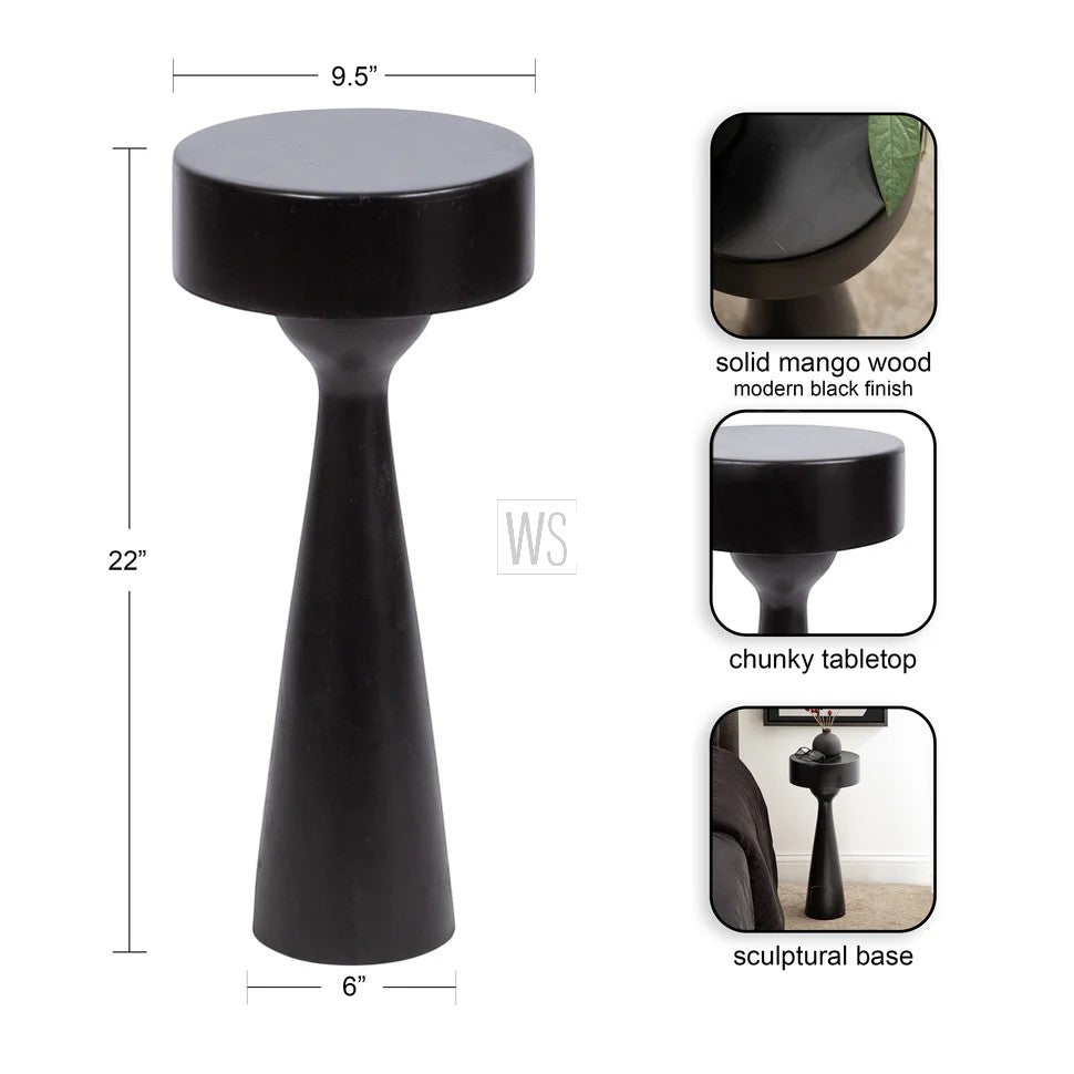 Gleam Side & End Table | Solid Wood