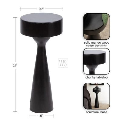 Gleam Side & End Table | Solid Wood