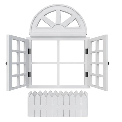 Little Window Beautiful Wooden Wall Decor #9