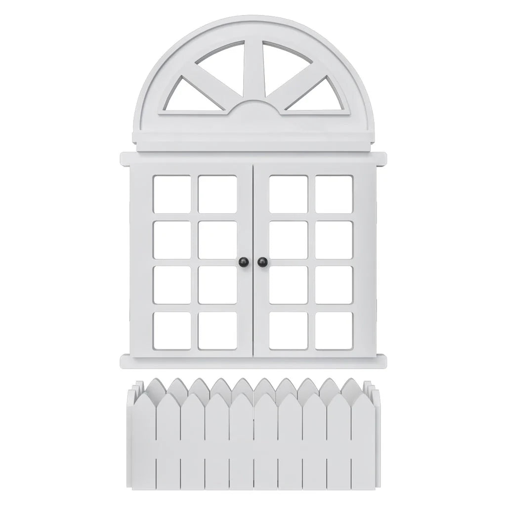 Little Window Beautiful Wooden Wall Decor #9
