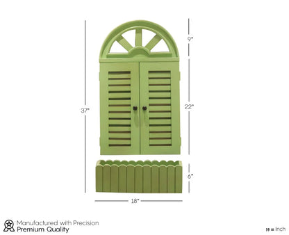 Little Window Beautiful Wooden Wall Decor #3