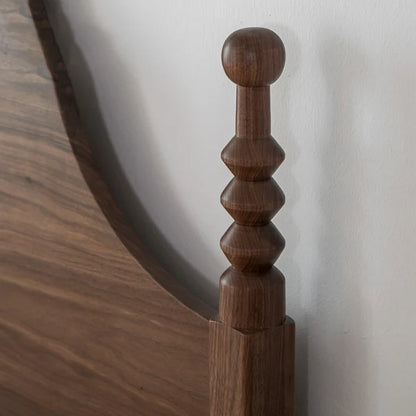 The Chalice Platform Bed | Sheesham Wood