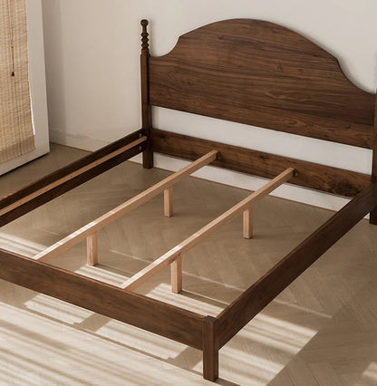The Chalice Platform Bed | Sheesham Wood