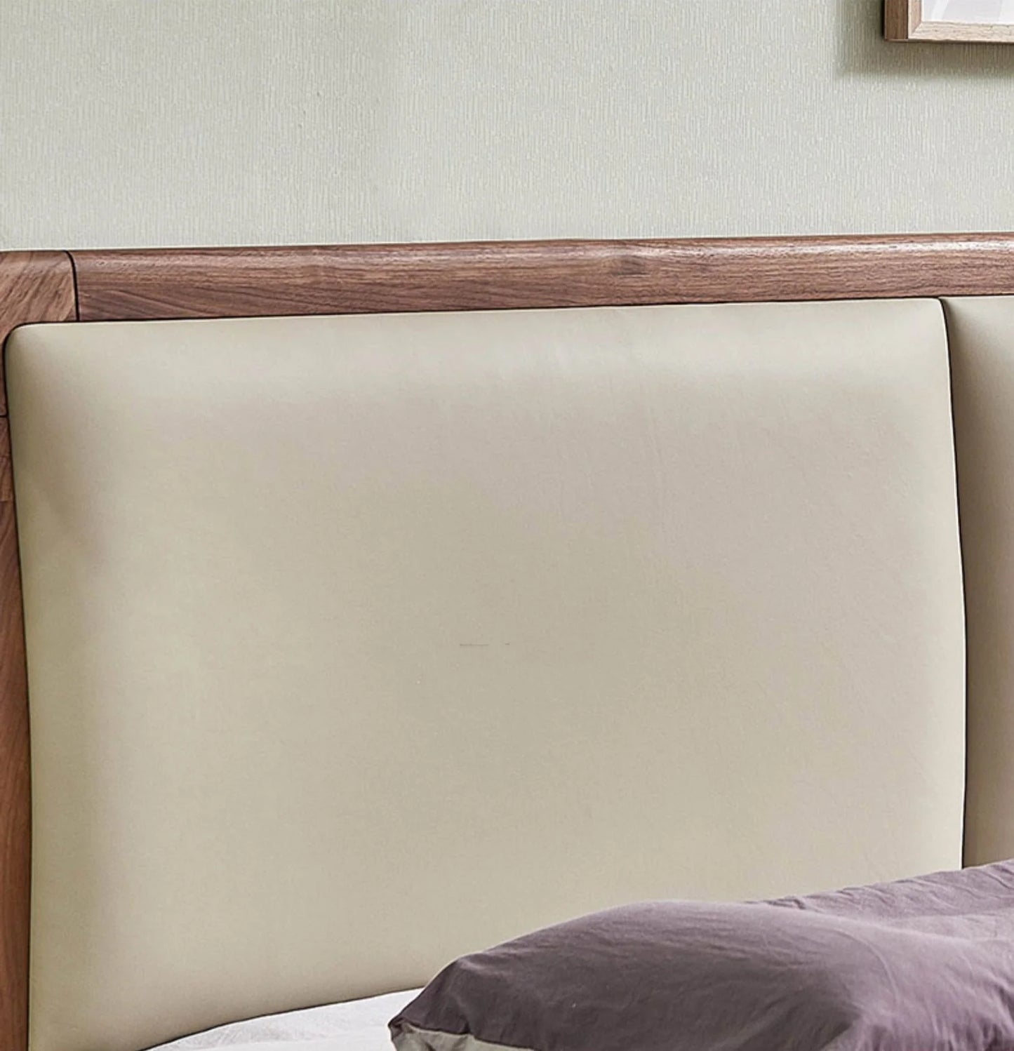The Veridian Estate Upholstered Bed | Sheesham Wood