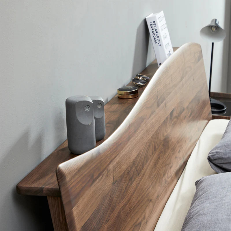 The Ascent Platform Bed | Sheesham Wood