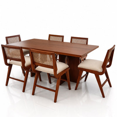 The Mage Dining Set | Teak Wood
