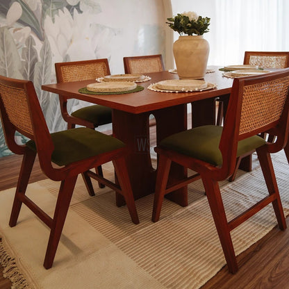 The Mage Dining Set | Teak Wood