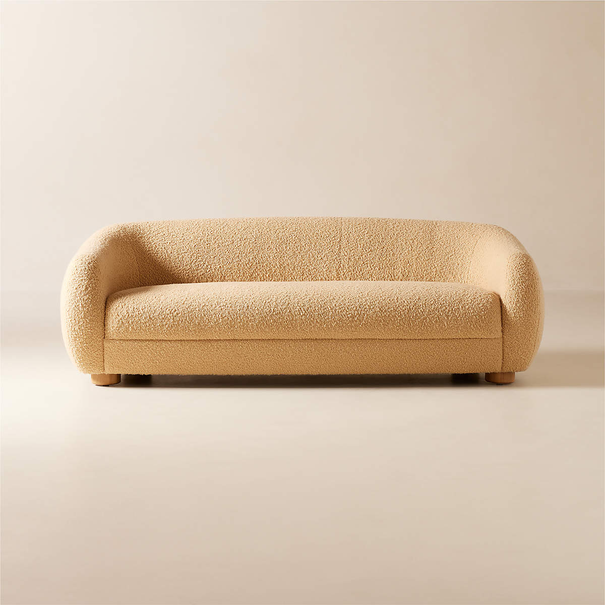 The Oracle Three Seater Sofa | Boucle Fabric