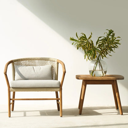 Outdoor Side Table Solid Wood Premium Quality