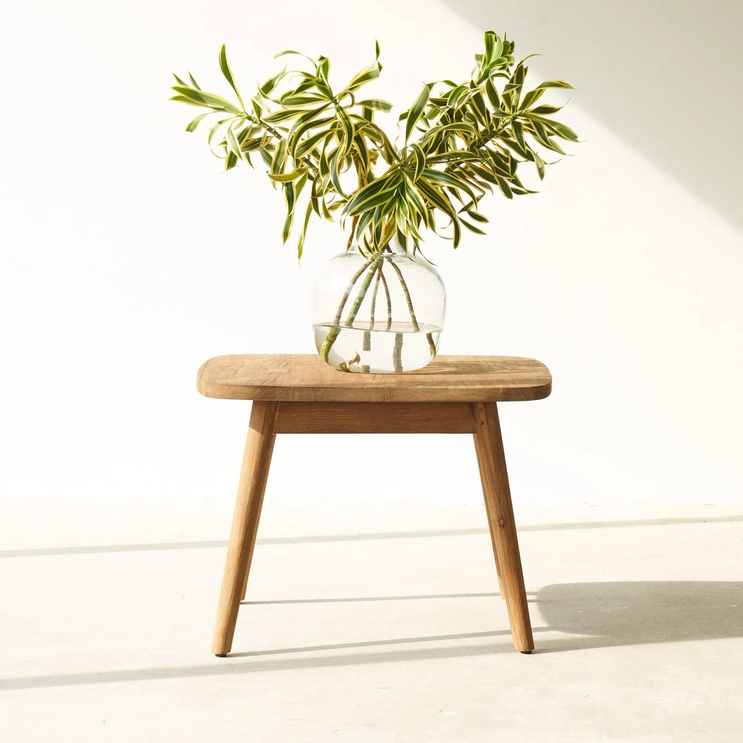 Outdoor Side Table Solid Wood Premium Quality