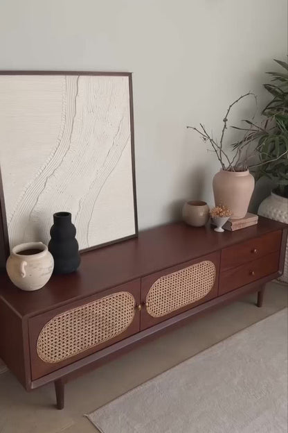 The Vantara Tv Media Cabinet | Teak Wood