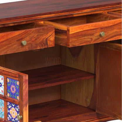 Rang Mahal Sideboard Storage Cabnet | Sheesham Wood