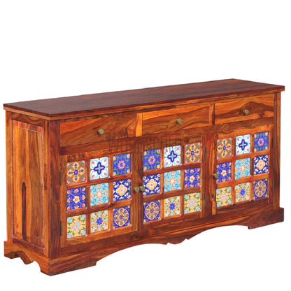 Rang Mahal Sideboard Storage Cabnet | Sheesham Wood