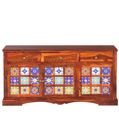 Rang Mahal Sideboard Storage Cabnet | Sheesham Wood