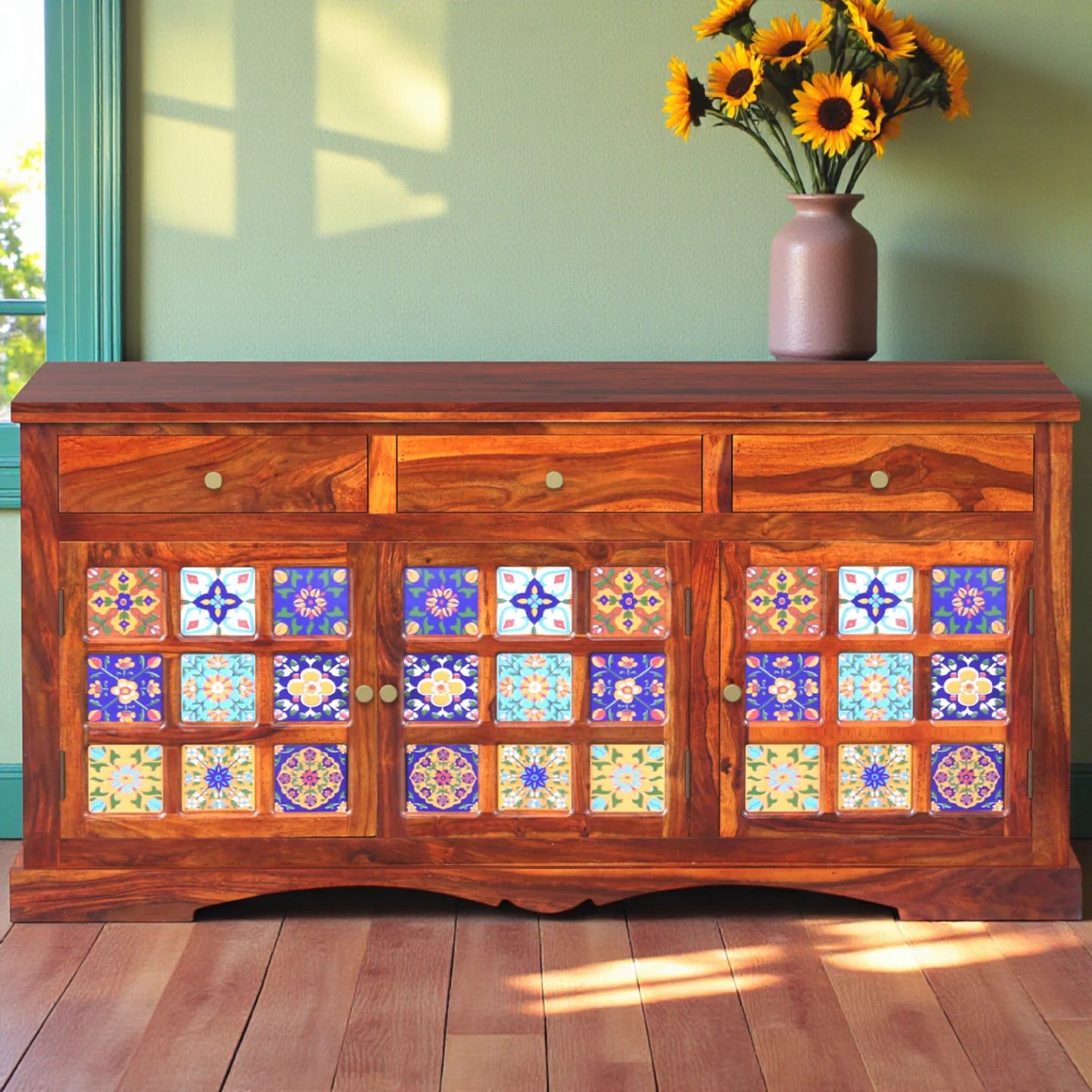 Rang Mahal Sideboard Storage Cabnet | Sheesham Wood