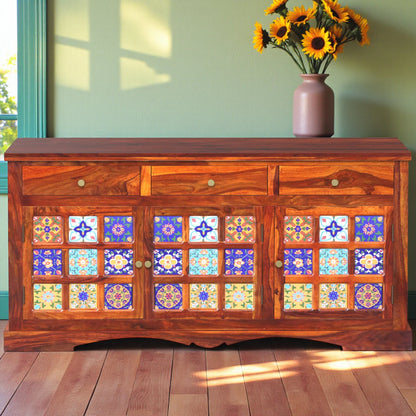 Rang Mahal Sideboard Storage Cabnet | Sheesham Wood